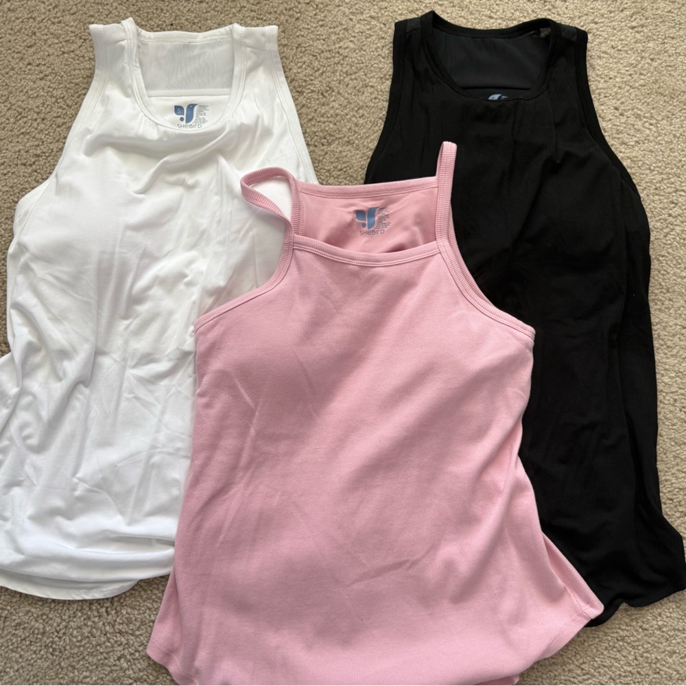 Shebird Tank Top Lot NWOT